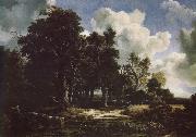 Jacob van Ruisdael Edge of a Forest with a grainfield china oil painting reproduction